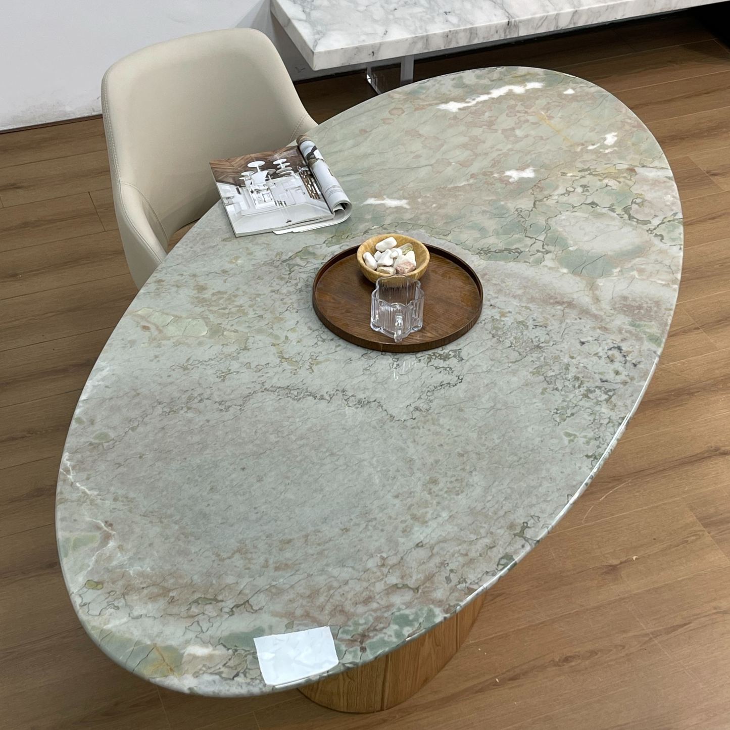 Monet Garden Marble Dining Table