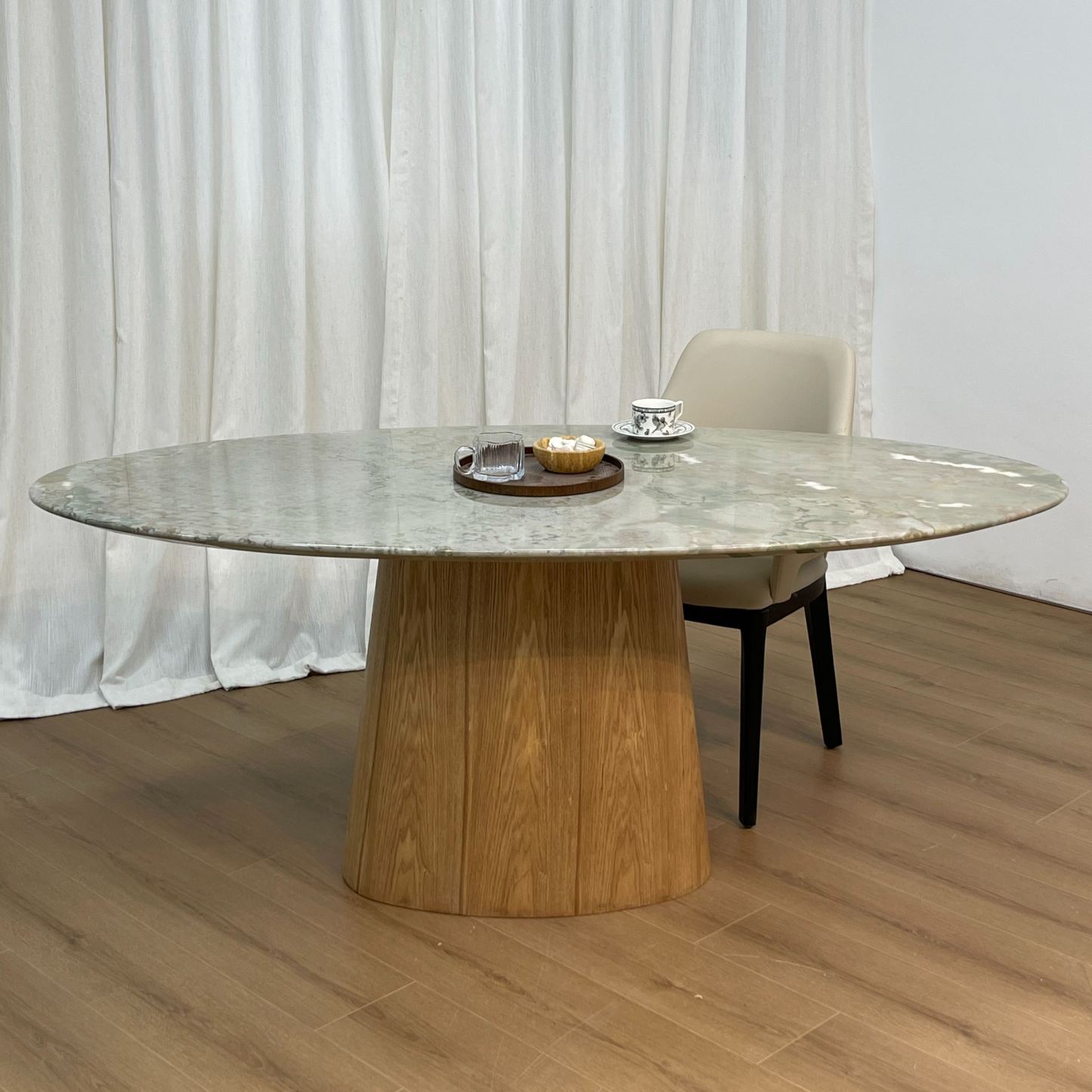 Monet Garden Marble Dining Table