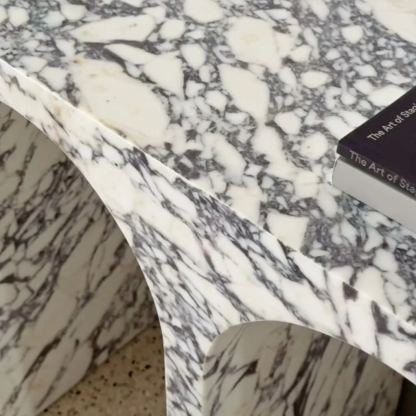 Bulgari Arch Marble Console Table