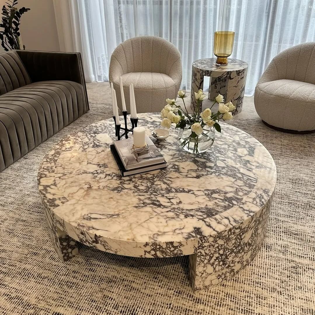 [Copy]Bulgari Arch Marble Console Table