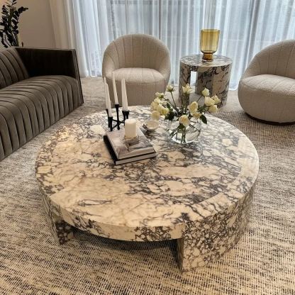 [Copy]Bulgari Arch Marble Console Table