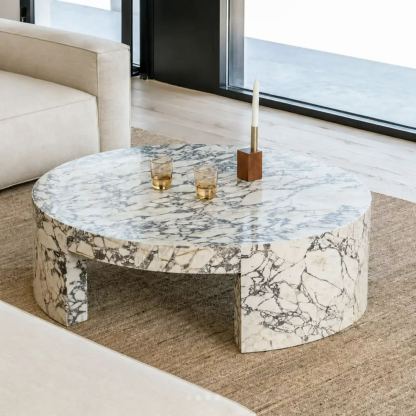 [Copy]Bulgari Arch Marble Console Table