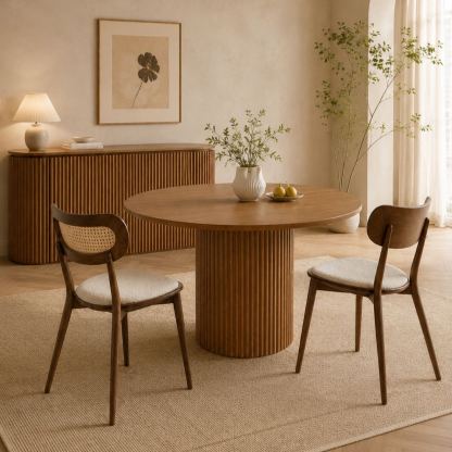 Linden Round Dining Table