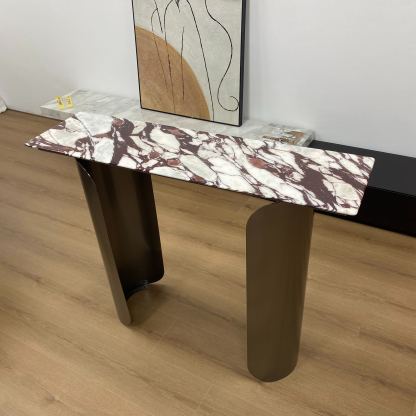 Calacatta Viola Marble Console Table