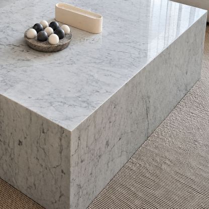 Monolith Marble Coffee Table