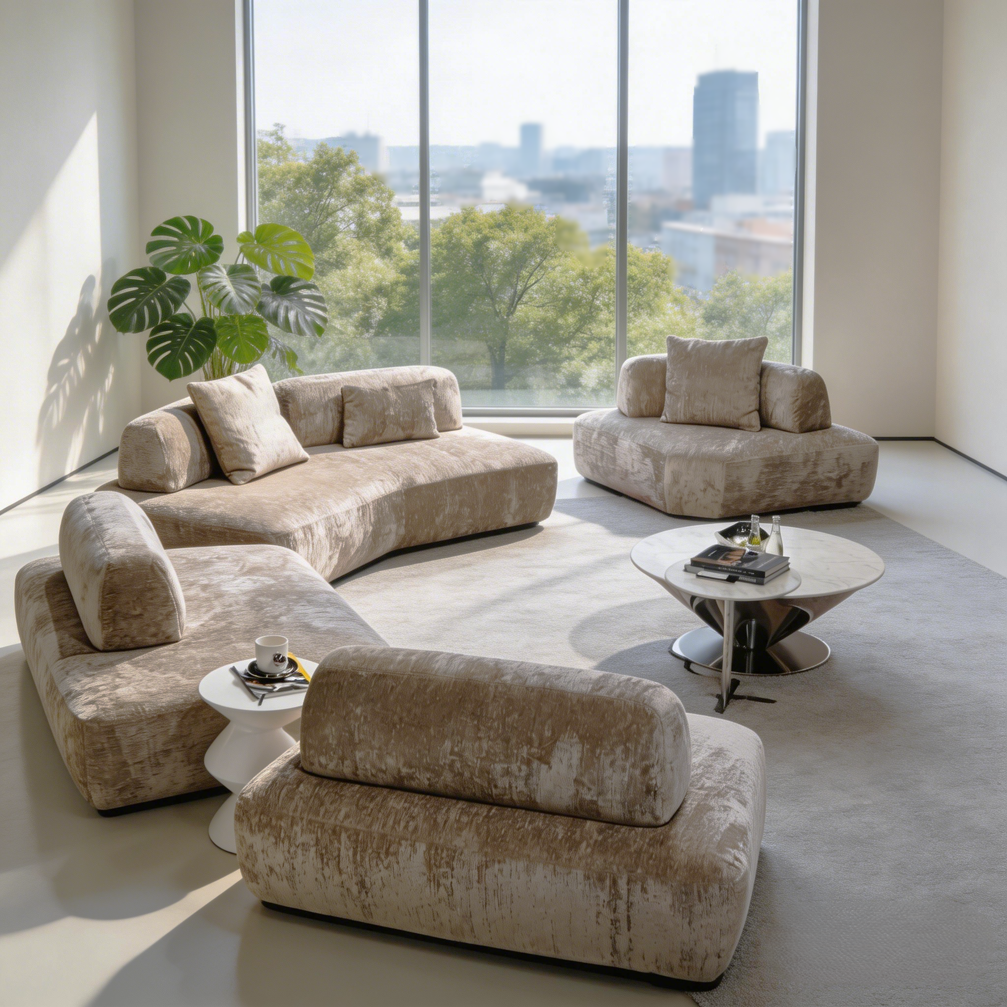 Pebble Sofa - Fabric