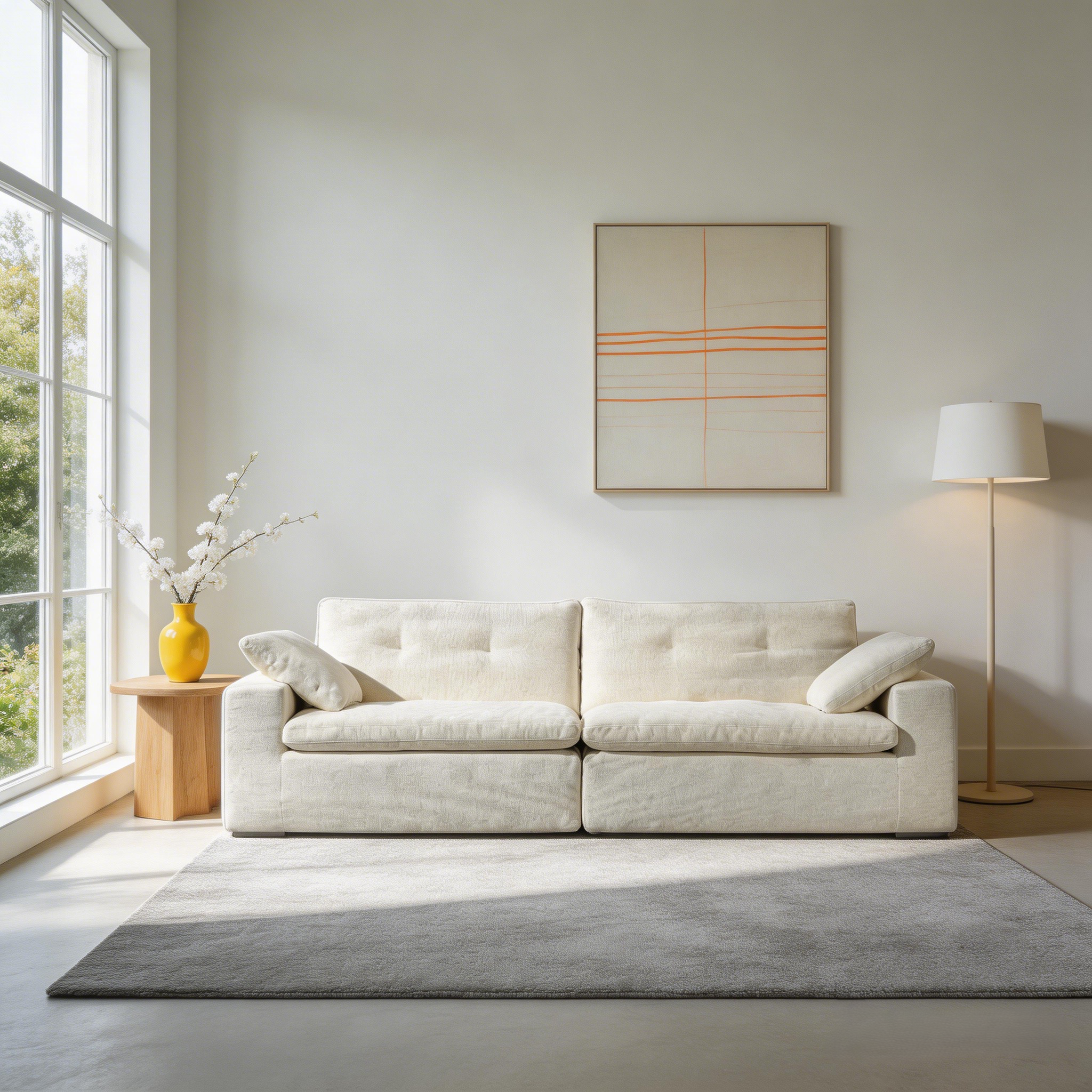 Soft Haven Fabric Sofa