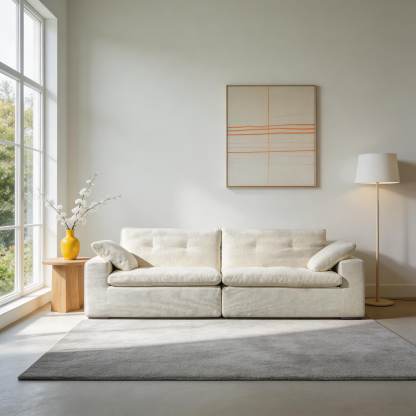 Soft Haven Fabric Sofa