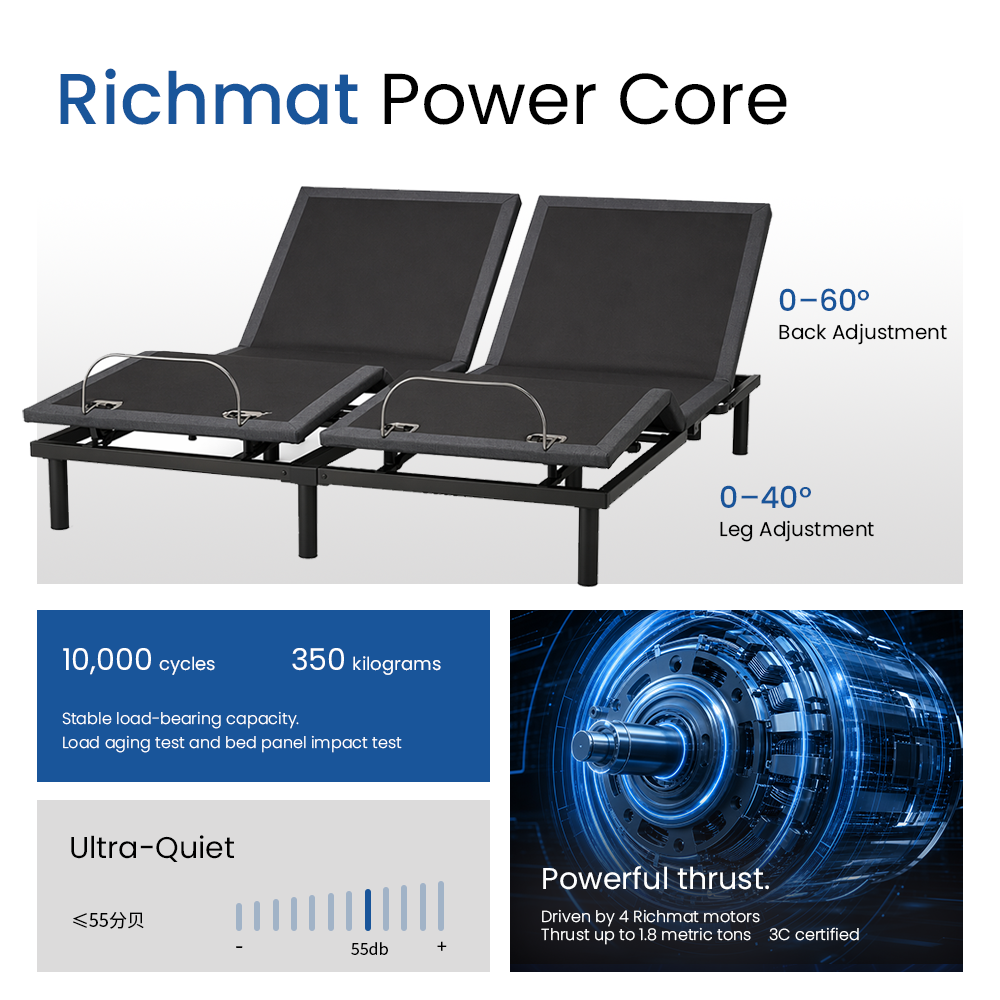 Owllight Smart Adjustable Bed Singapore: Ultimate Comfort & Back Care