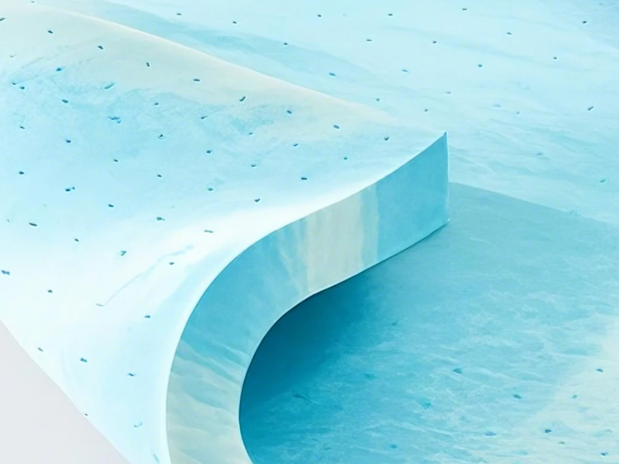 Gel memory foam material illustration