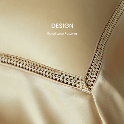 Bedding sets (Tencel Lyocell) - Owllight Royal 2000TC Bed Sheets - Royal Lace Patterns