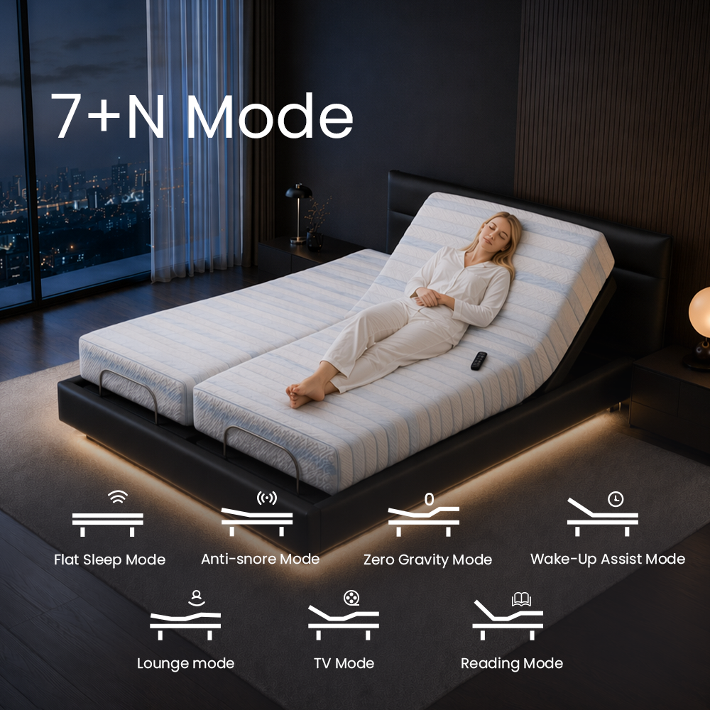 Owllight Smart Adjustable Bed Singapore: Ultimate Comfort & Back Care