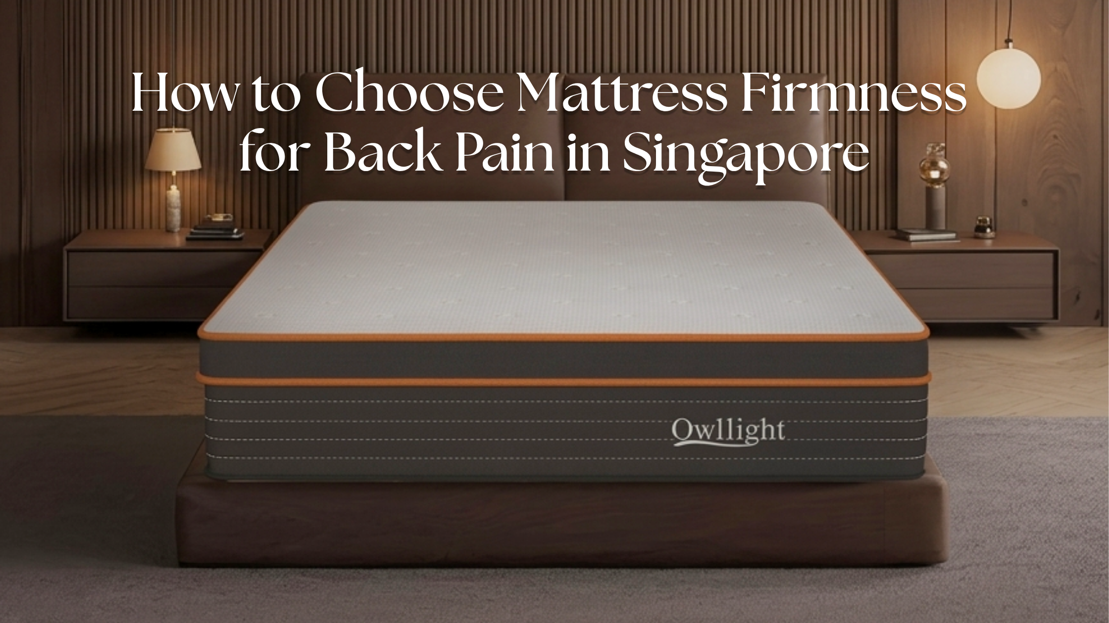 How to Choose Mattress Firmness for Back Pain in Singapore