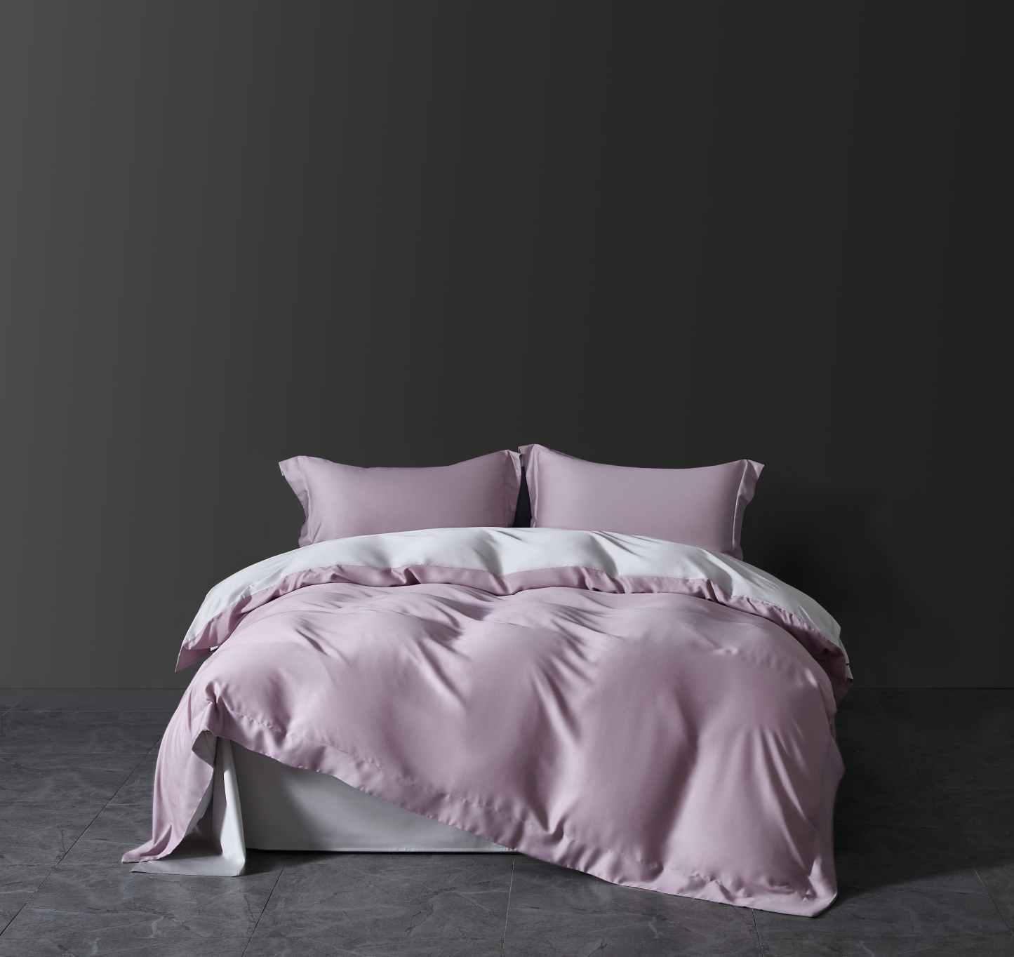 Bedding sets (Tencel Lyocell) - Owllight Grand 1600TC Bed Sheets - Purple Queen | King Fitted Bedsheet Set and Full