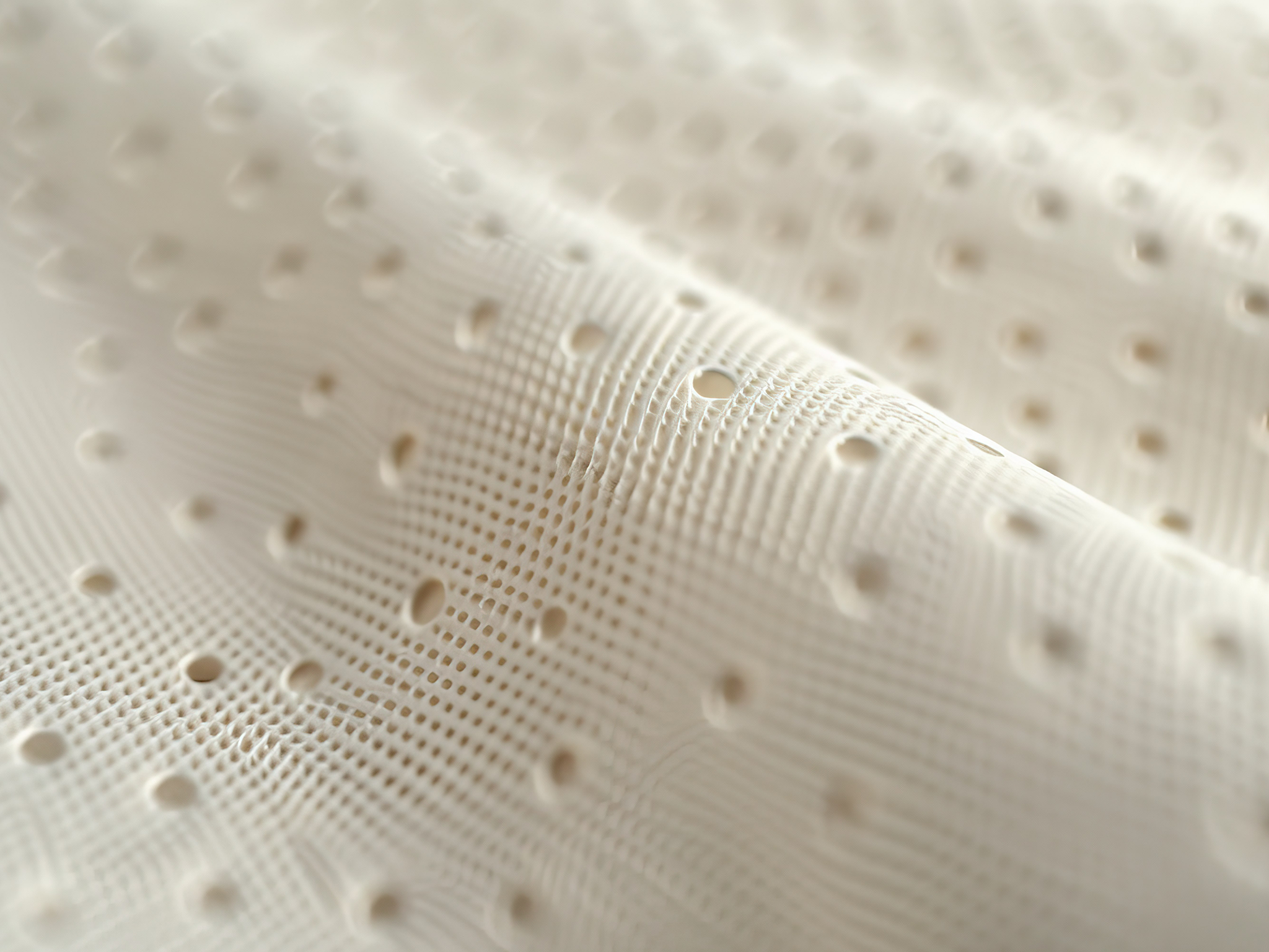 Natural latex material illustration