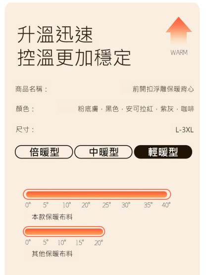 秋冬款浮雕提花中老年保暖背心