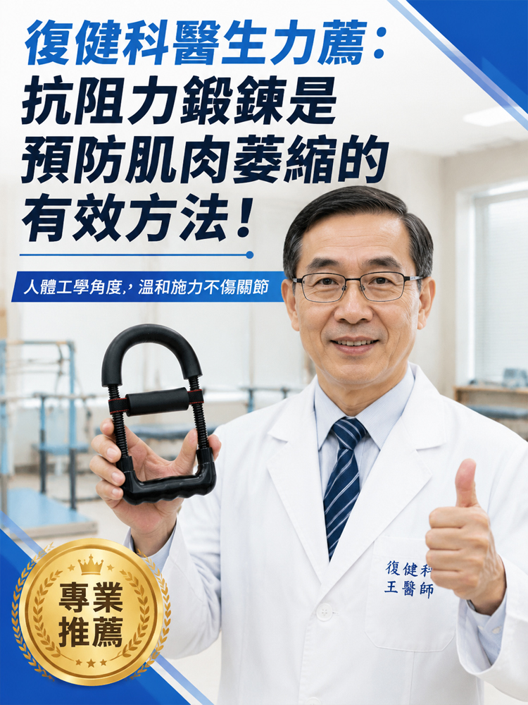 【預防肌少症】加厚海綿腕力訓練器居家健身