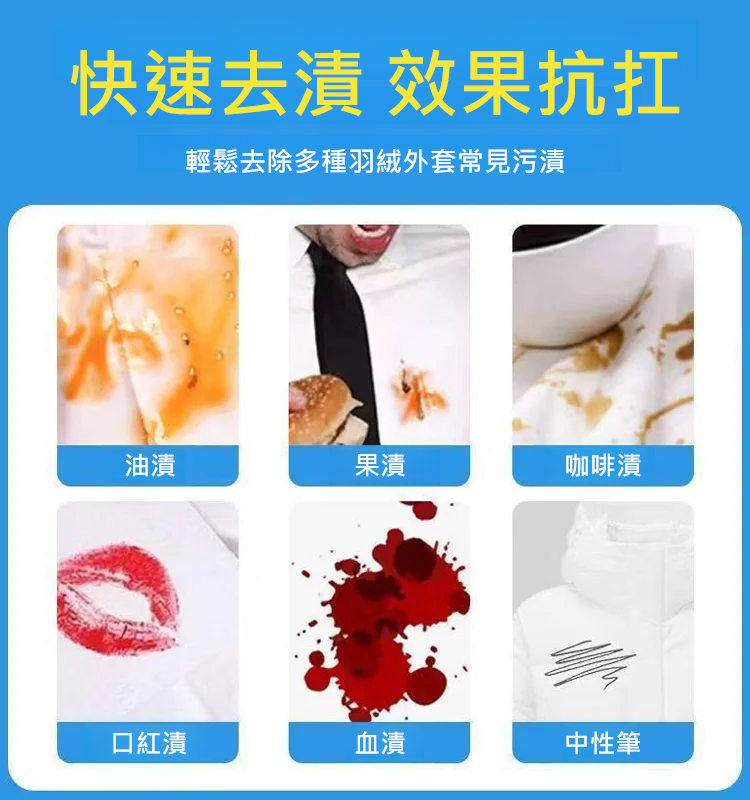 羽絨衣乾洗劑