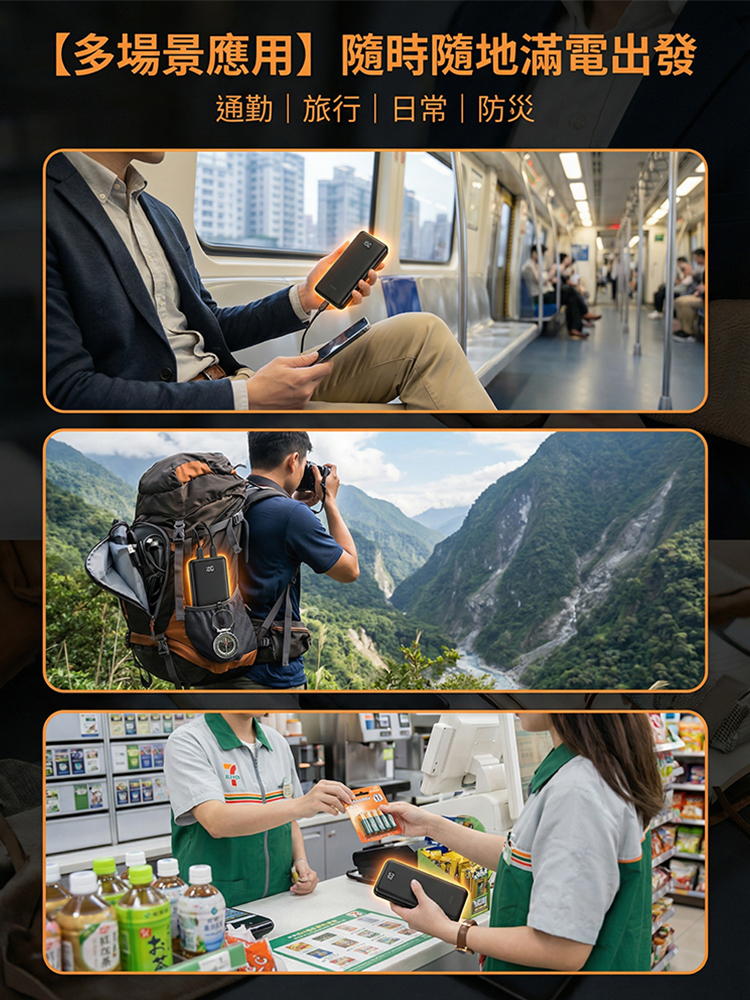 行動電源乾電池套盒