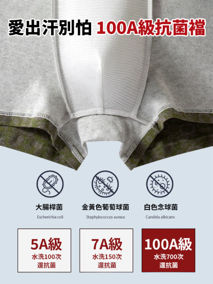 時尚印花抑菌男內褲