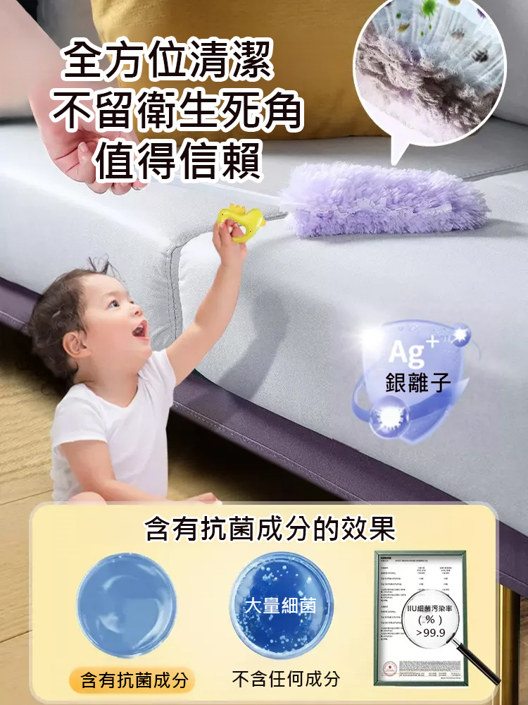 【灰塵橡皮擦】靜電除塵撣子