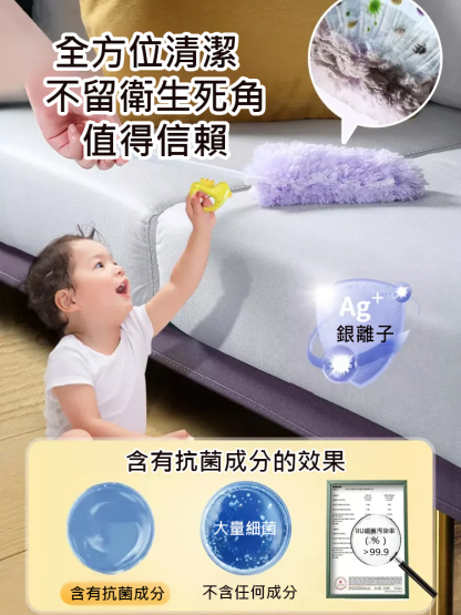 【灰塵橡皮擦】靜電除塵撣子