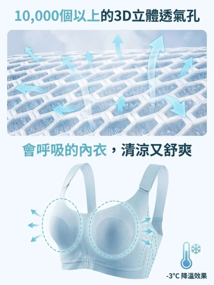 大胸顯微潤微提拉顯小6.0內衣