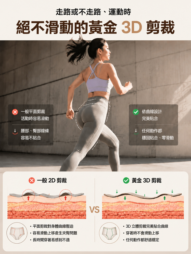 X型塑形小蠻腰高腰無痕內褲