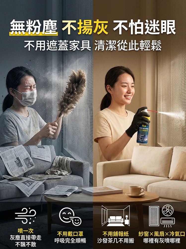 免拆無塵除灰劑