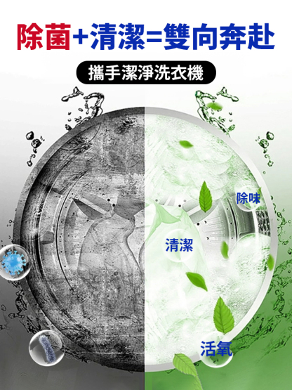 洗衣機高效能除菌清潔劑