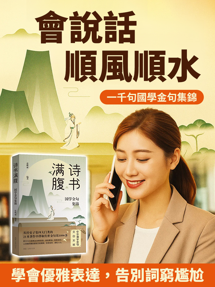 【會說話順風順水】詩書滿腹國學金句集錦