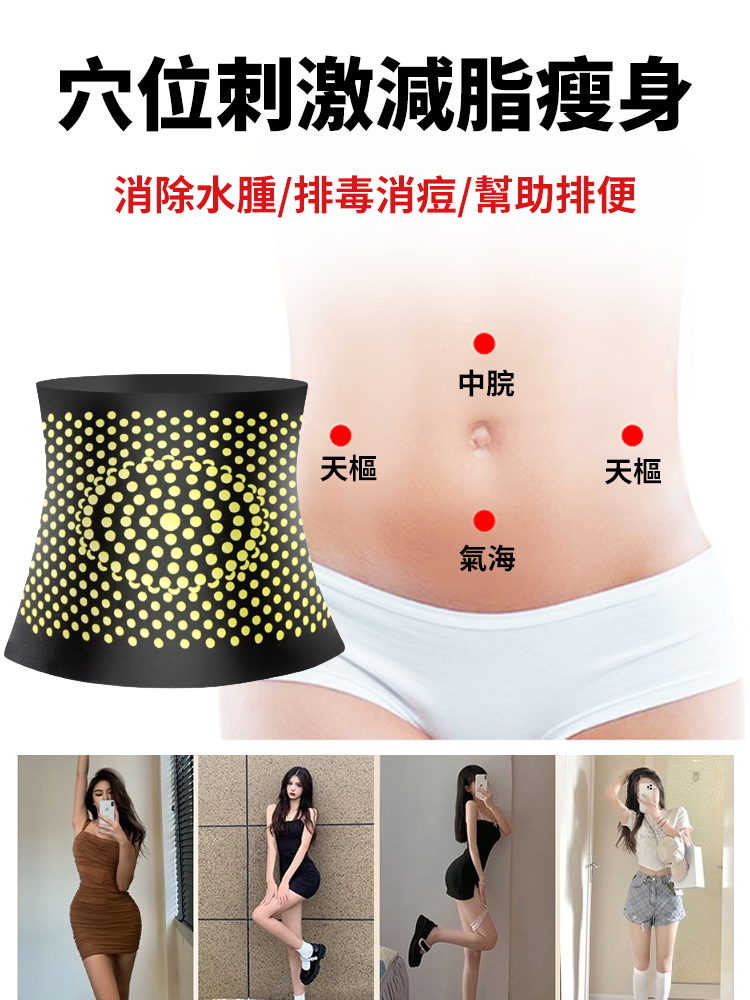 德絨艾草發熱護腰帶