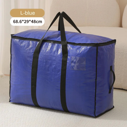 Fully transparent storage bag quilt clothing moving bag large capacity waterproof and moisture-proof quilt storage bag