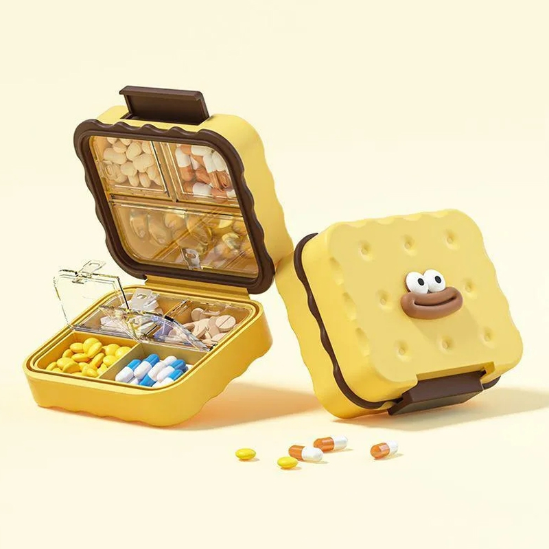 Travel Portable Pill Box Convenient to Carry Pill Boxes