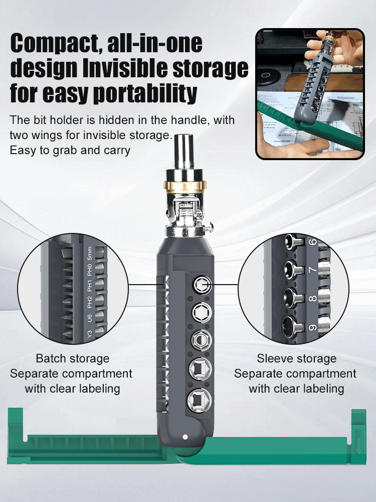 15-in-1 ratchet screwdriver，Today's special price, free shipping! Free Trial