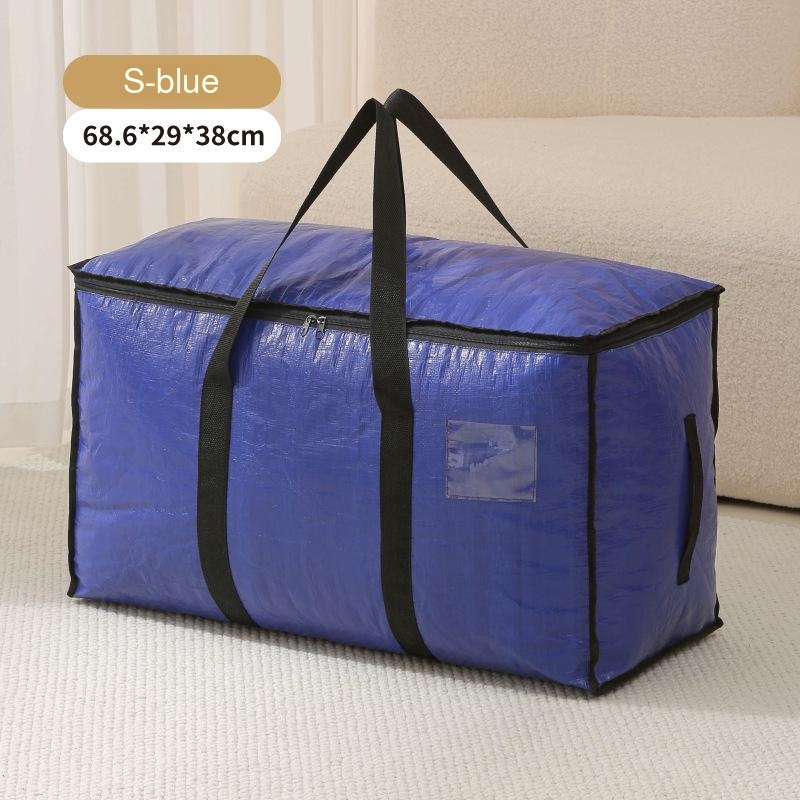 Fully transparent storage bag quilt clothing moving bag large capacity waterproof and moisture-proof quilt storage bag