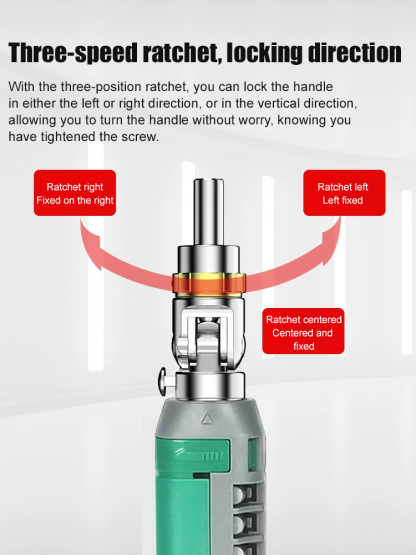 15-in-1 ratchet screwdriver，Today's special price, free shipping! Free Trial