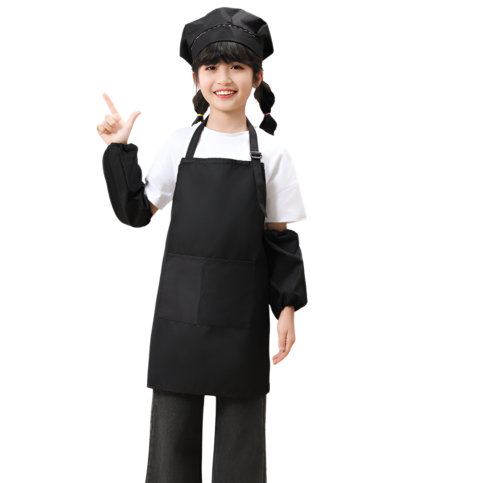 Children's apron art gallery calligraphy waterproof kindergarten painting clothes painting clothes