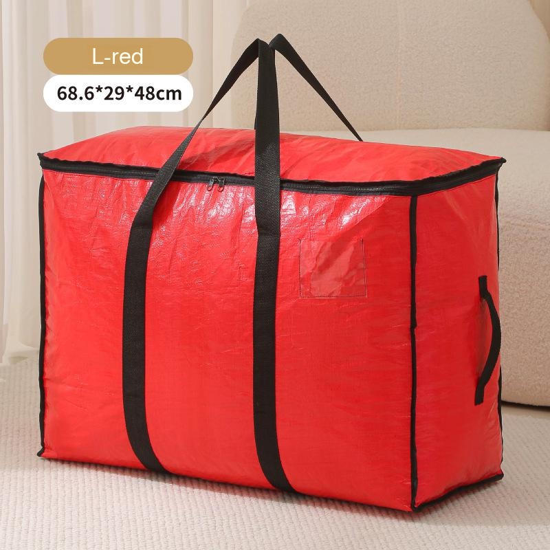 Fully transparent storage bag quilt clothing moving bag large capacity waterproof and moisture-proof quilt storage bag