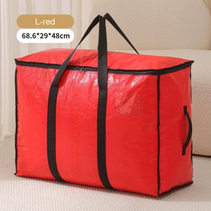 Fully transparent storage bag quilt clothing moving bag large capacity waterproof and moisture-proof quilt storage bag