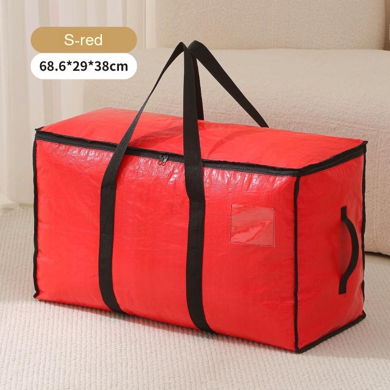 Fully transparent storage bag quilt clothing moving bag large capacity waterproof and moisture-proof quilt storage bag