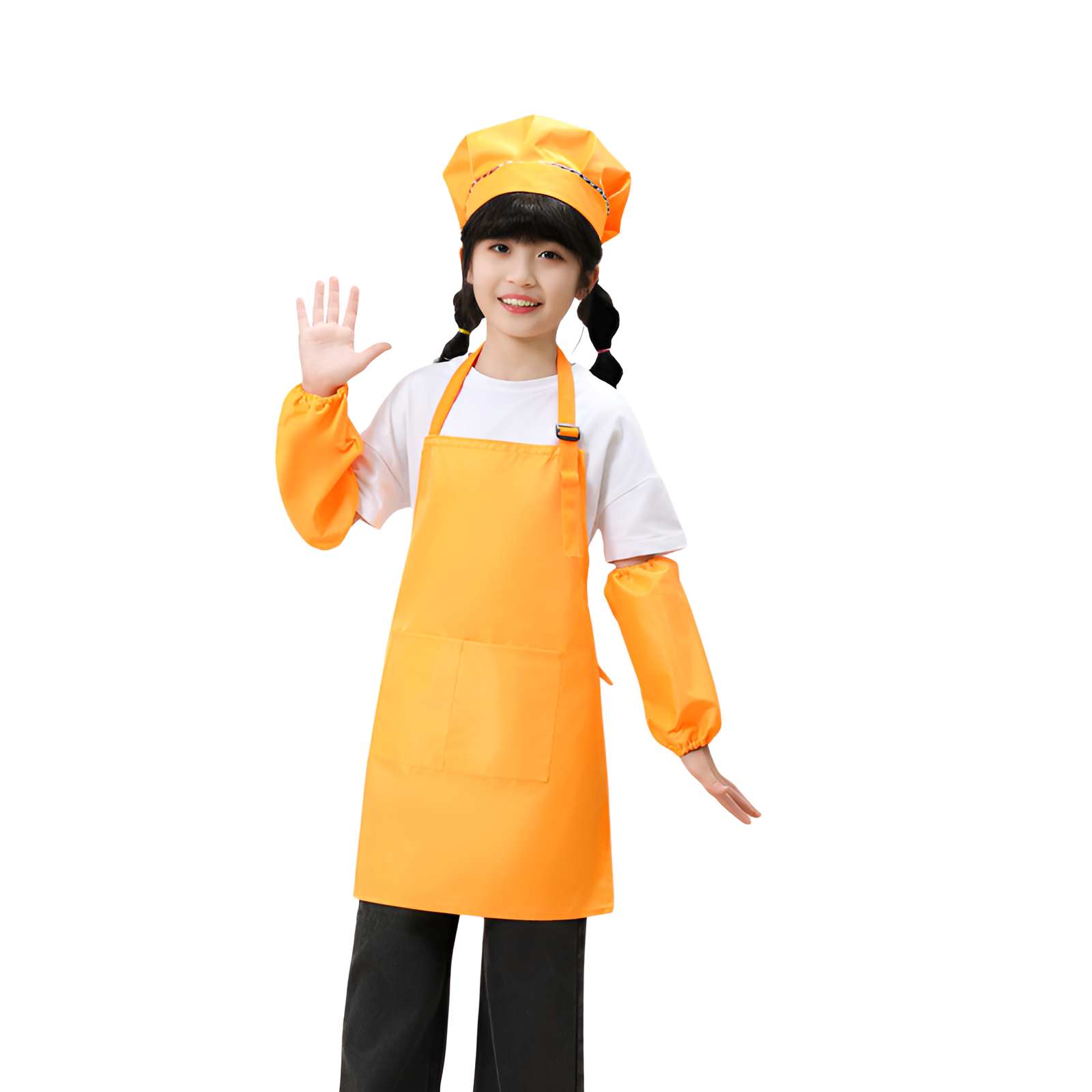 Children's apron art gallery calligraphy waterproof kindergarten painting clothes painting clothes