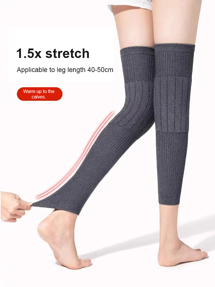 Extra-long, warm cashmere knee pads, buy one for only 10 SGD, last 2 hours!
