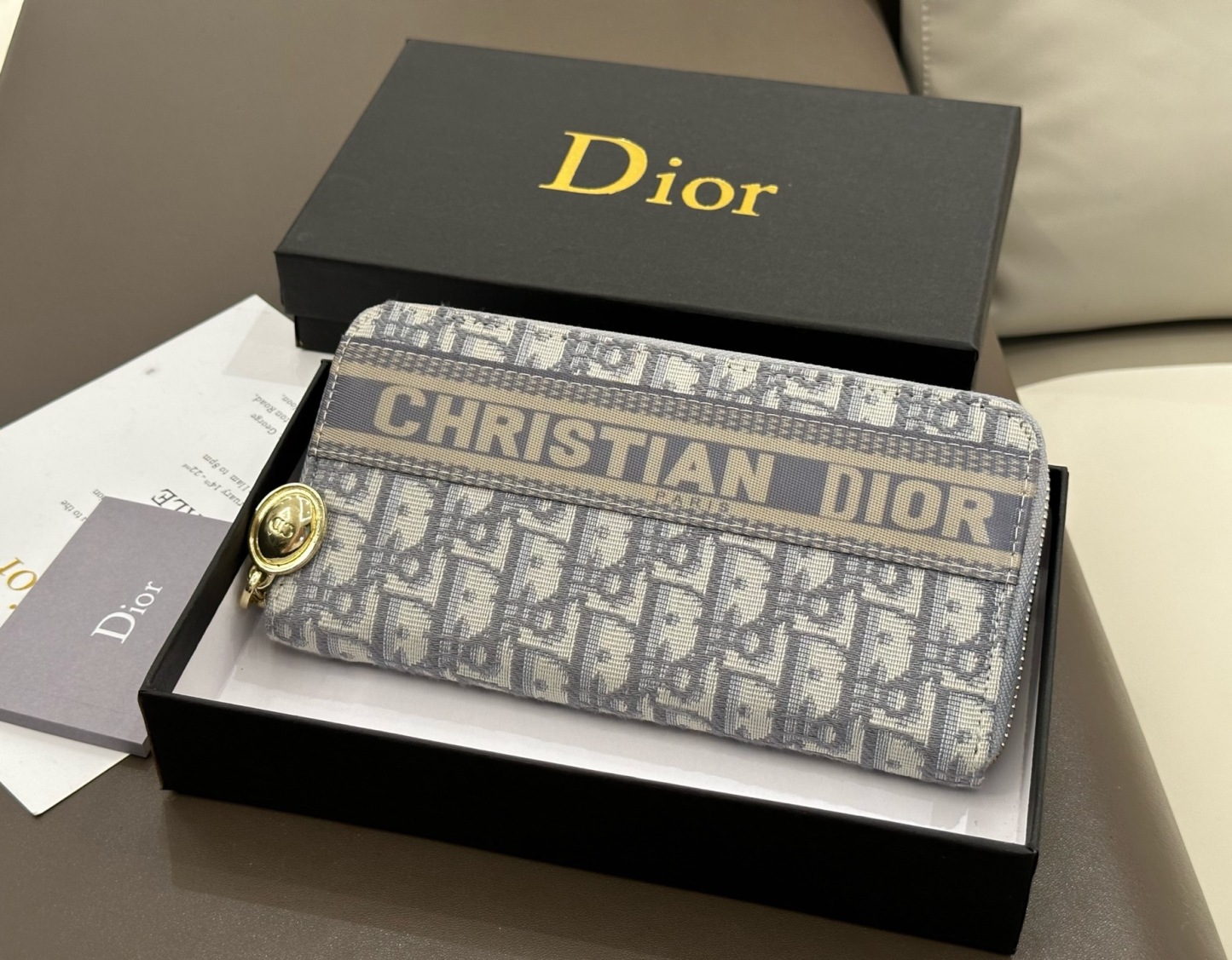 【オシャレかっこいい！】Dior★バーティカル 2つ折りウォレット