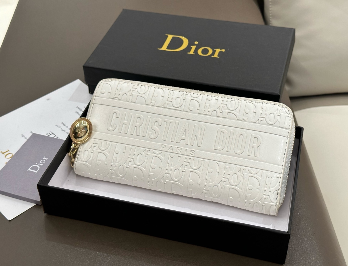 【オシャレかっこいい！】Dior★バーティカル 2つ折りウォレット
