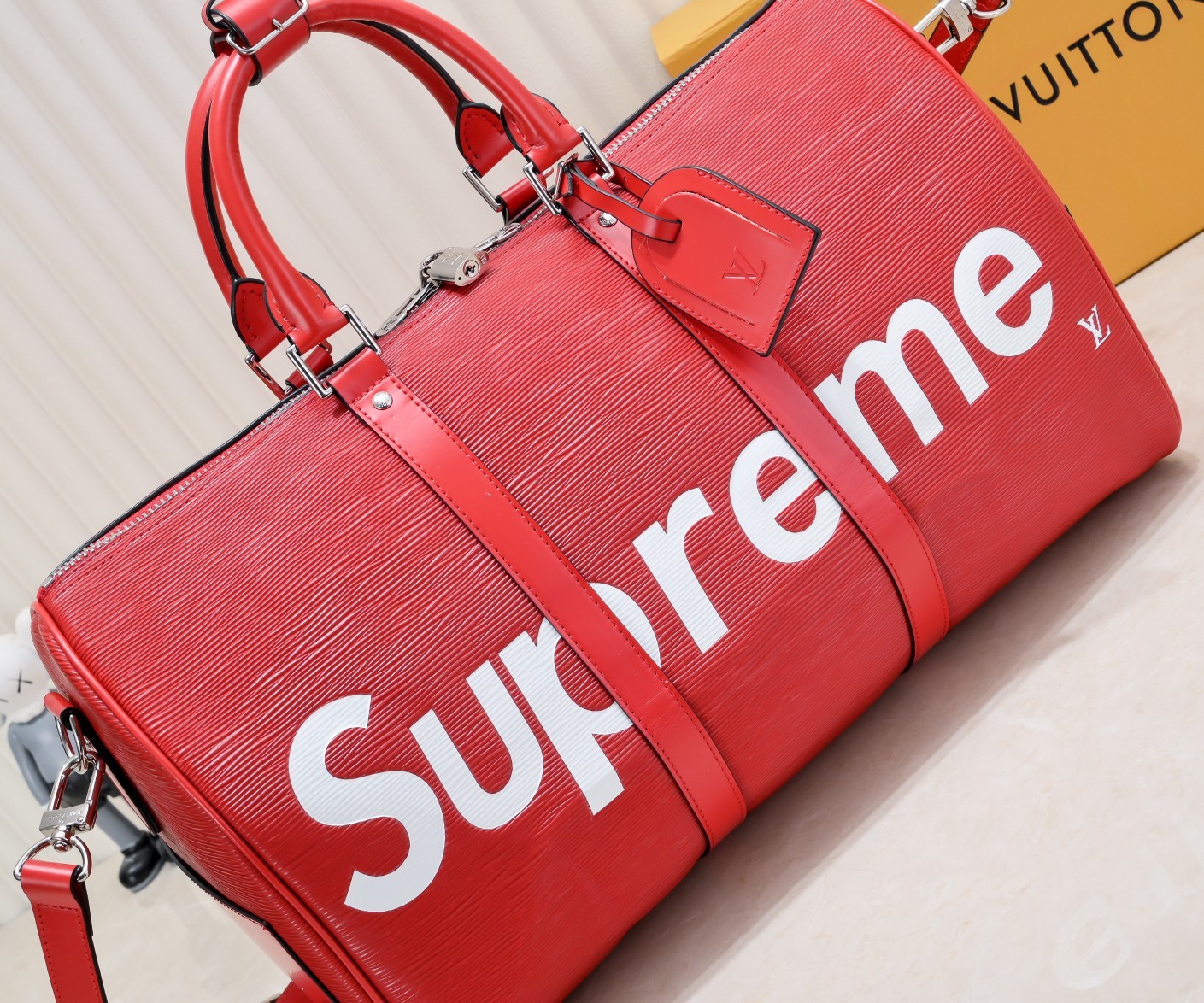 【収納力抜群】Louis Vuitton Supreme ロックイット ビジネスバッグ