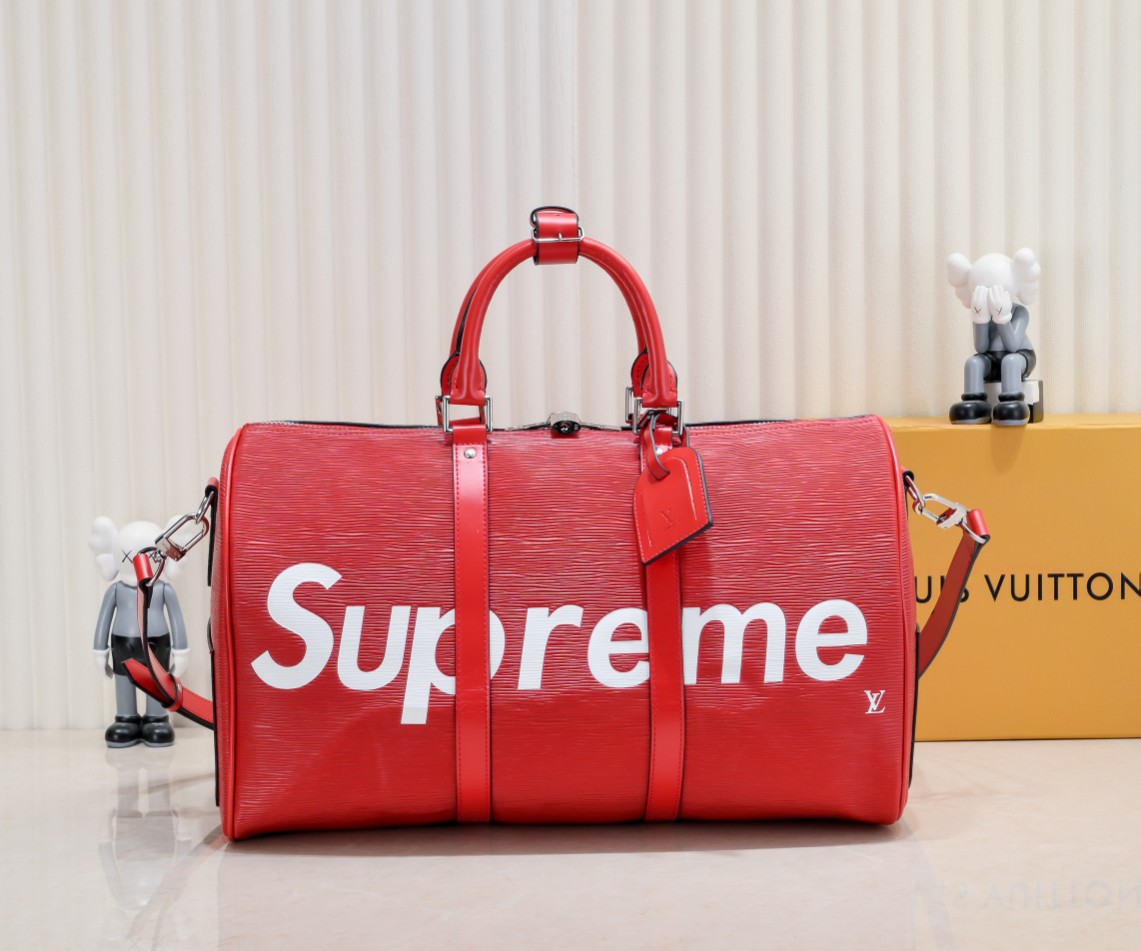 【収納力抜群】Louis Vuitton Supreme ロックイット ビジネスバッグ