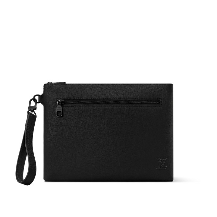 【上質レザーポーチ♪】ルイヴィトン テイクオフ クラッチバッグ