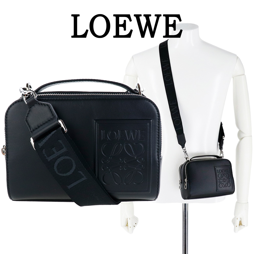 人気 LOEWE カメラ クロスボディバッグ ミニ（サテンカーフ）