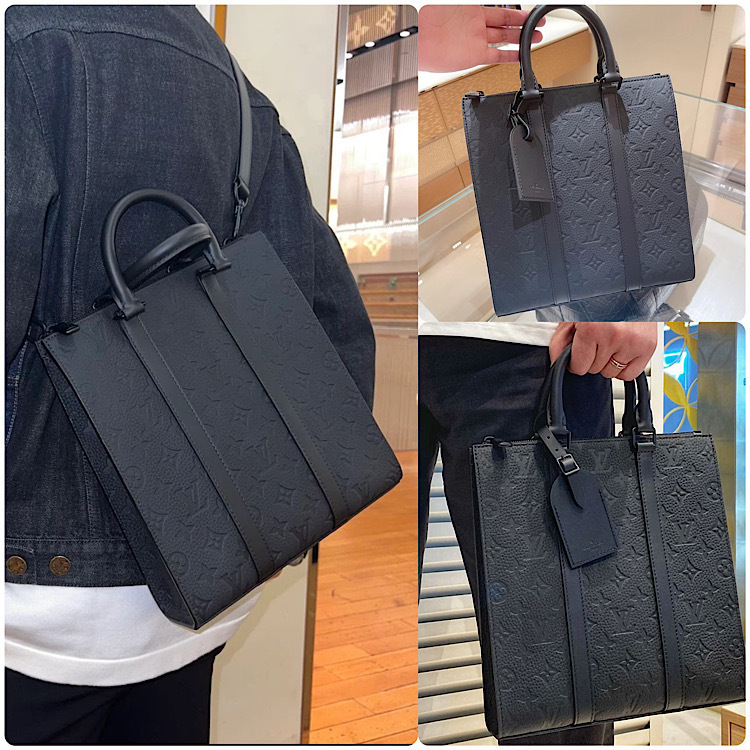 【ビジネスに活躍】Louis Vuitton サックプラバッグ　A4収納可